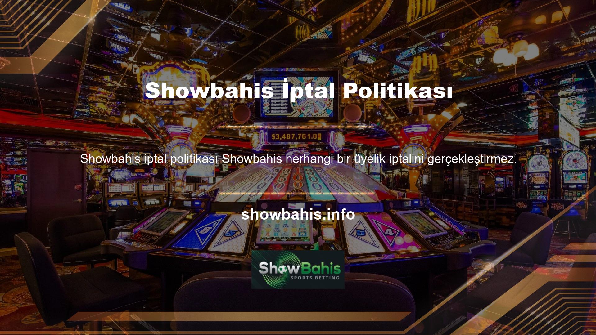 Showbahis müşterilerine hesap açma ve kapatma konusunda yardımcı olur